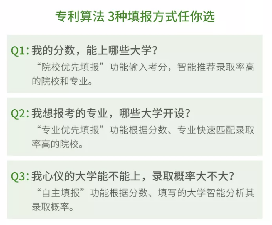 高考志愿填报卡福利来袭!助力高考,报志愿不求人! 第15张