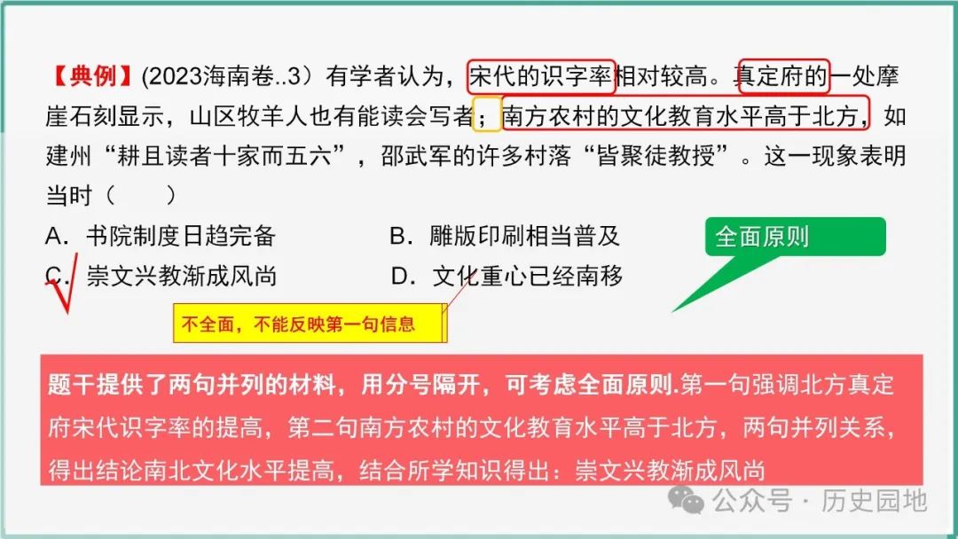 授之以渔 | 2024高考历史选择题解题技巧和方法:三审六原则 第64张