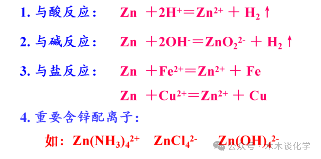【高一化学】高考考点:锌及其化合物 第14张