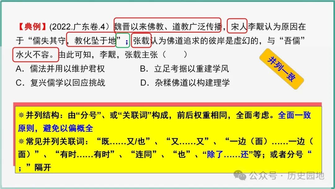 授之以渔 | 2024高考历史选择题解题技巧和方法:三审六原则 第39张