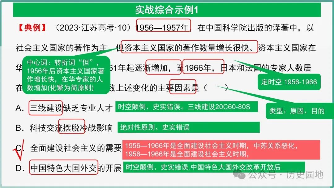 授之以渔 | 2024高考历史选择题解题技巧和方法:三审六原则 第84张