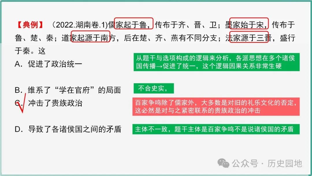 授之以渔 | 2024高考历史选择题解题技巧和方法:三审六原则 第56张