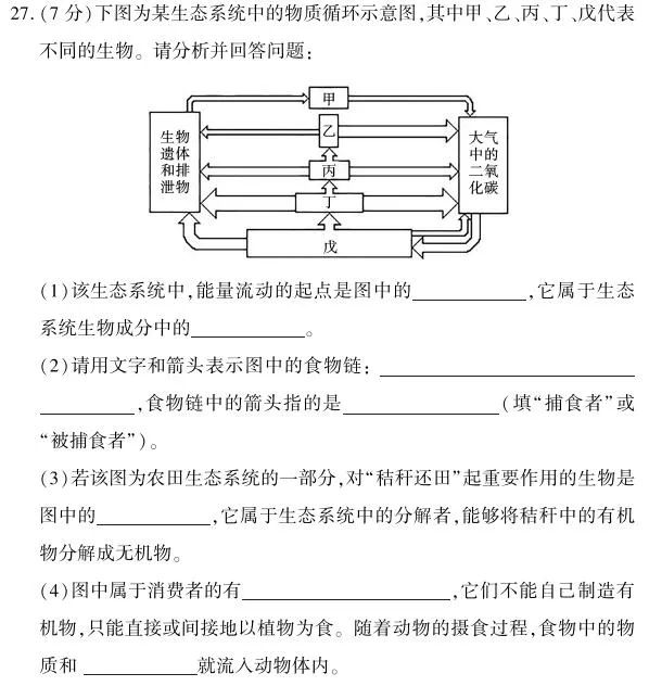 【中考生物】生物与环境 第3张