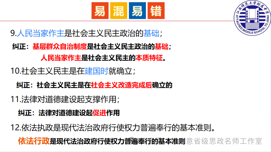 2024年中考一轮复习之《民主与法治》 第25张