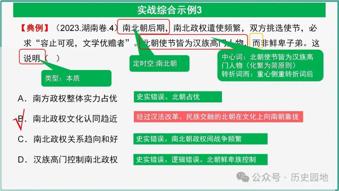 授之以渔 | 2024高考历史选择题解题技巧和方法:三审六原则 第86张