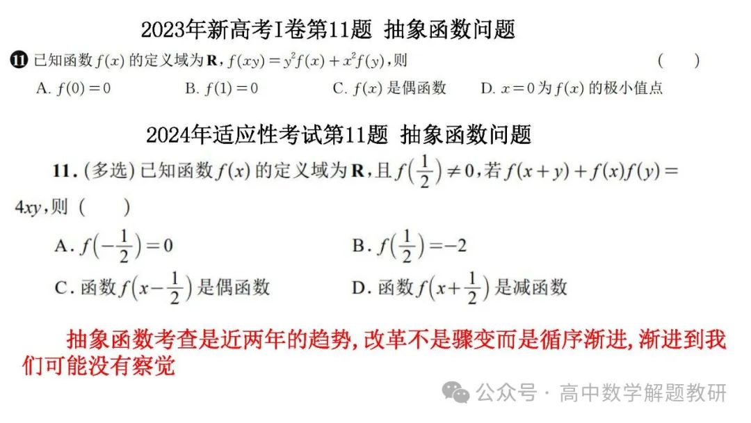 高考复习策略专题:基于“三新”的高三数学复习备考策略 第63张