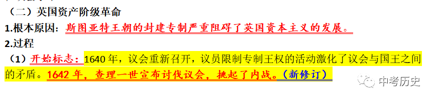 2024年中考历史终极冲刺背诵秘笈(免费更新) 第84张