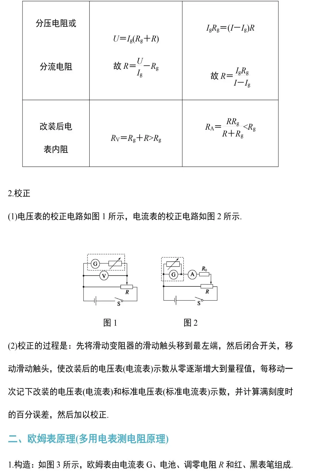 ​中考物理电学实验知识和规律大全,附中考真题精选 第23张