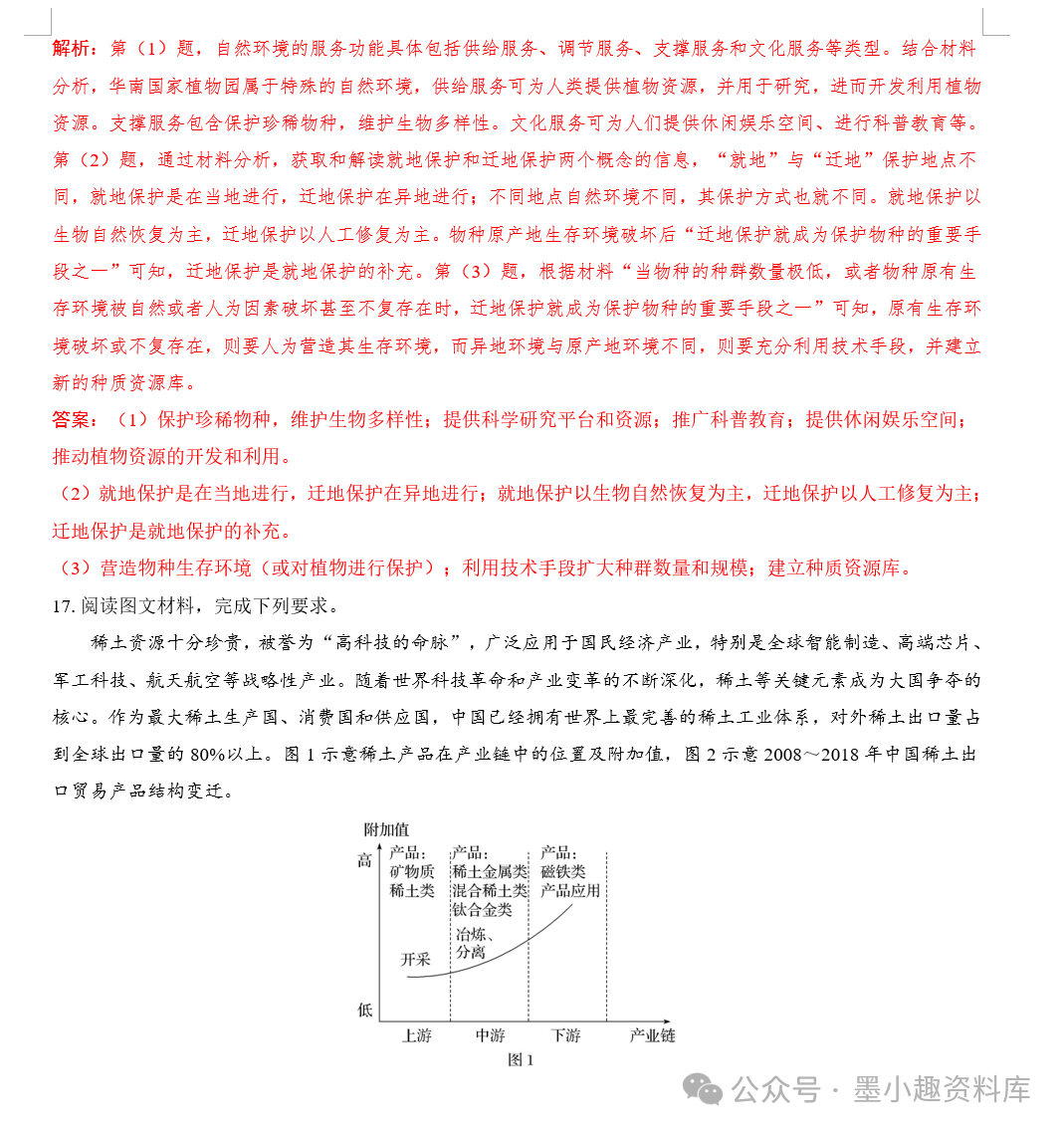 2024版高考地理总复习新教材版第四辑选择性必修第三册(共148页word版) 第30张