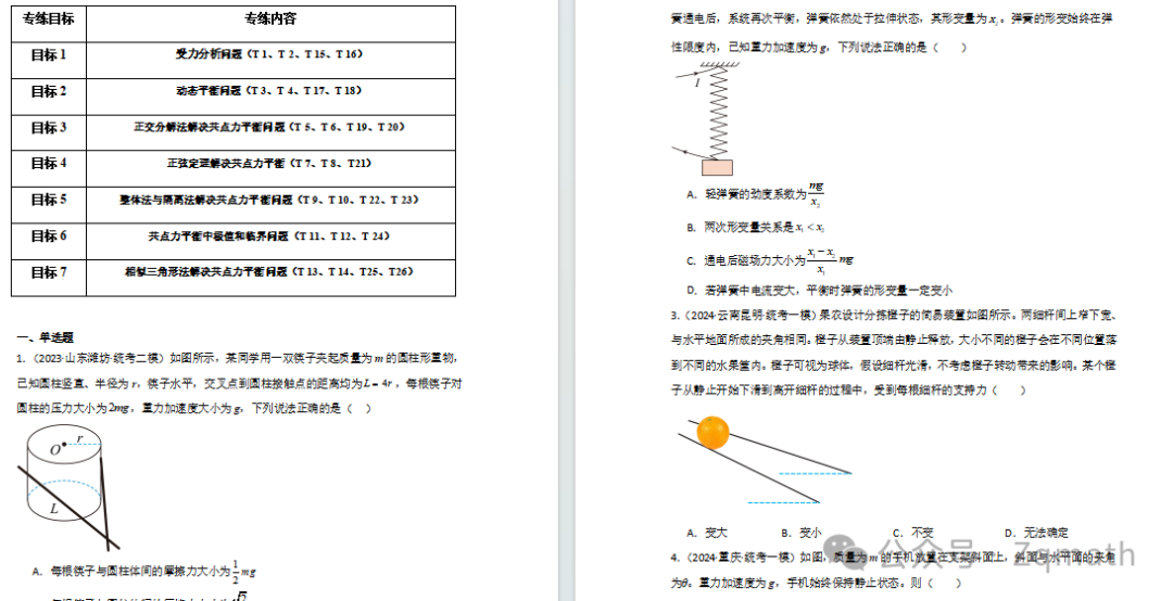 高考物理二轮选择题特训 第2张