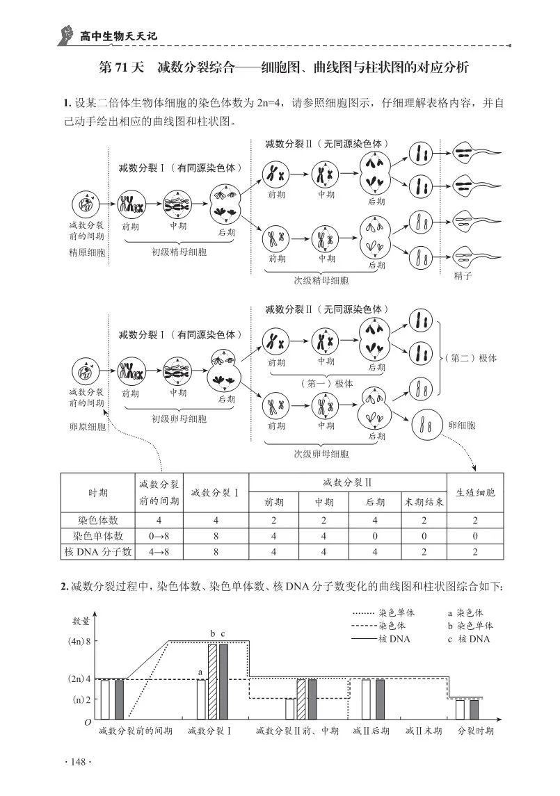 【高考必背】高中生必备,高中生物天天记,问题导学,180天有计划记忆基础知识 第17张