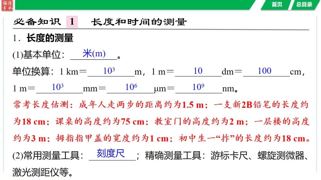 中考复习 第七讲 机械运动 第6张