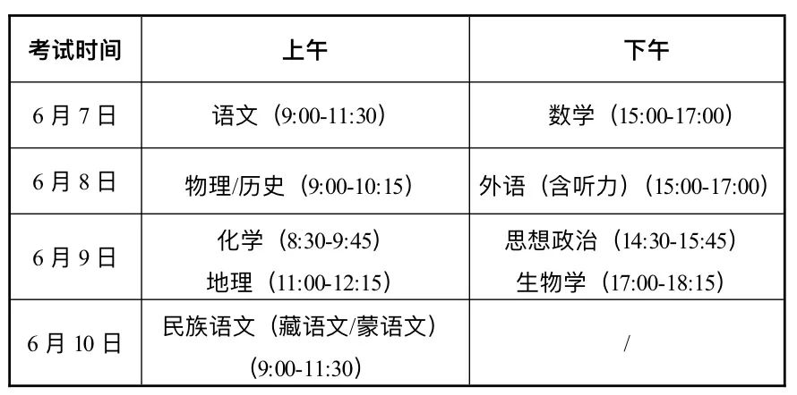 甘肃省2024年高招方案发布,高考时间变4天 第2张