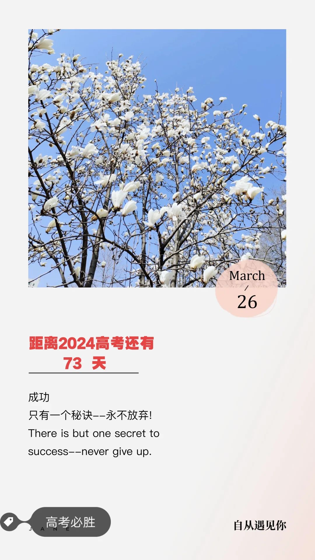 2024高考倒计时: 73 天 第1张