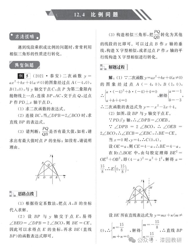 中考数学压轴题12个专题归纳——特殊专题篇 第11张