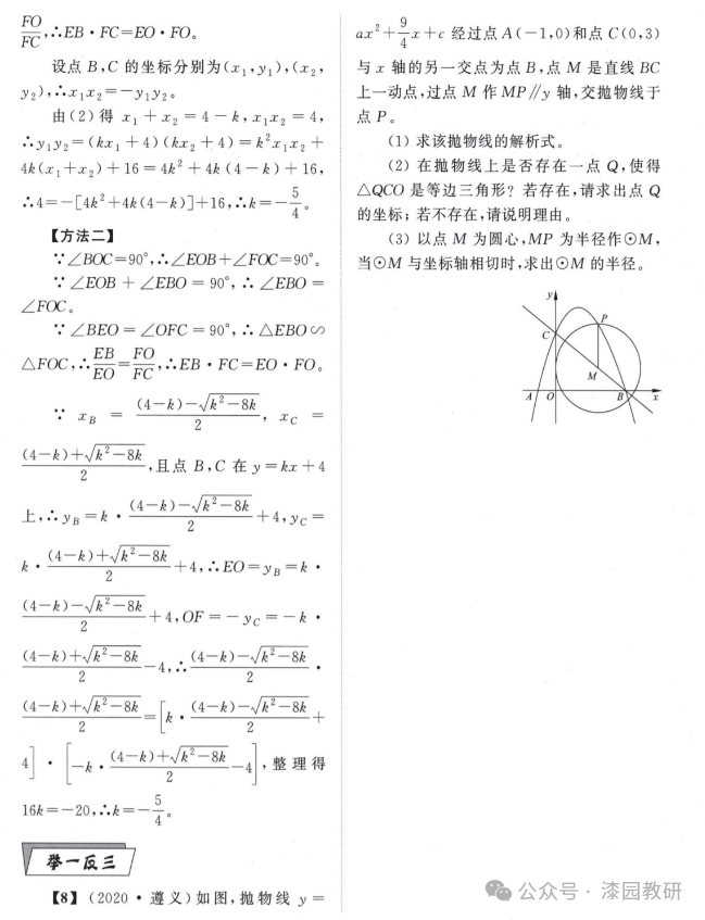 中考数学压轴题12个专题归纳——特殊专题篇 第17张