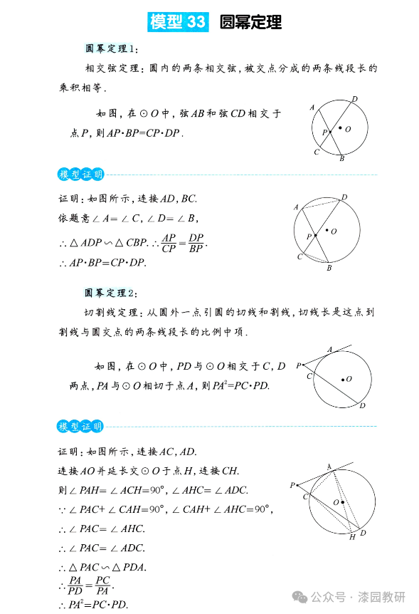 中考重点,圆中的8大规律总结 第3张