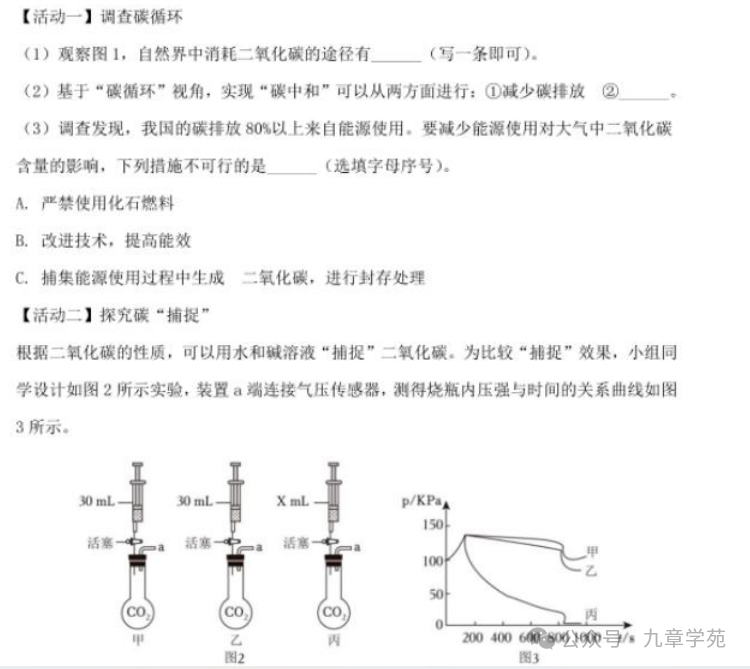 2023年中考青岛化学试题 第12张