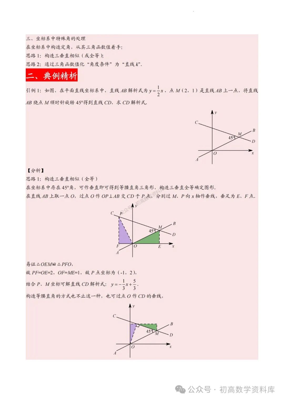 2024年中考数学重难点专题:二次函数中特殊角问题 第4张