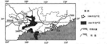 高考地理视角:制糖业、假林线、恒河三角洲演变 第2张