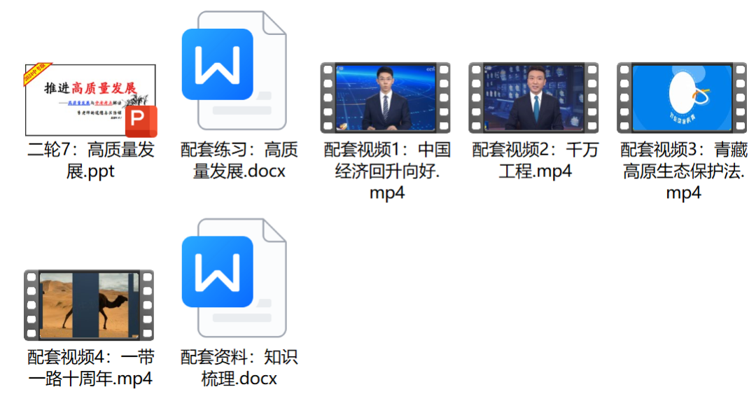 2024中考 | 二轮复习⑦:高质量发展 第25张