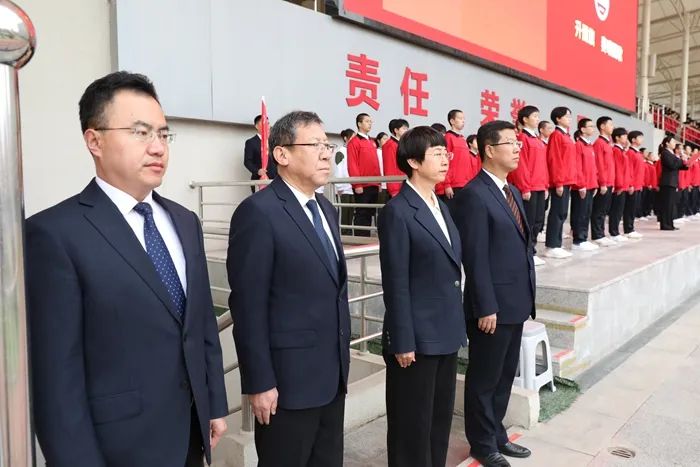 奋斗百日,决战中考 ——石家庄市第四十四中学初中部21级百日誓师大会纪实 第2张