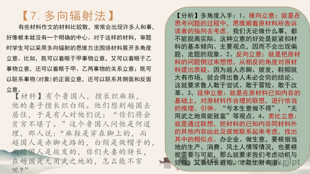 高考作文升格技巧:识别材料类型,学会精准立意 第46张