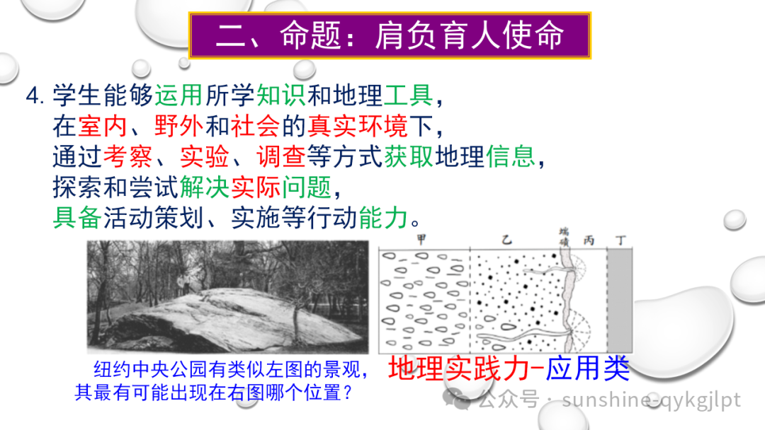 高考地理二轮复习:走近试题情景、把握命题意图 第42张