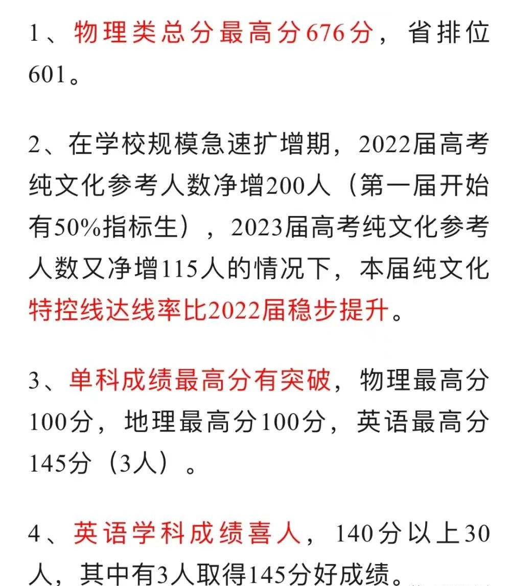 深圳37所公办高中2023年高考成绩汇总 第23张