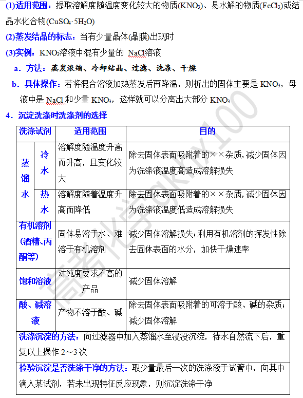 高考化学大题逐空突破—工艺流程中的分离与提纯(3) 第2张