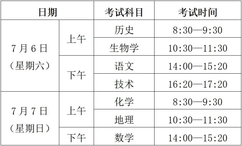 定了!浙江高考、7月学考安排出炉! 第7张