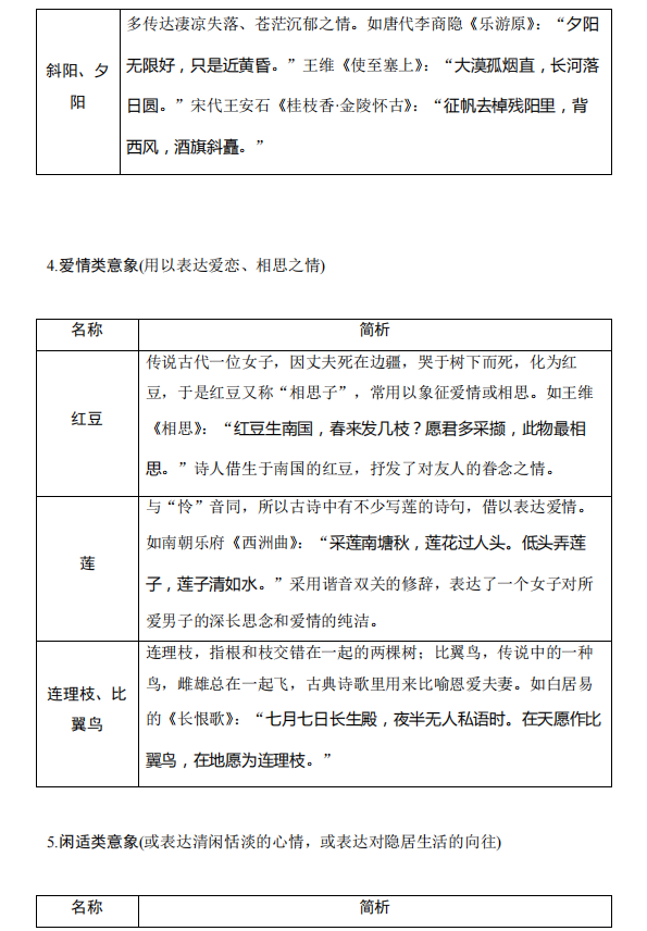 高考语文:古诗词鉴赏中的易错知识清单! 第6张