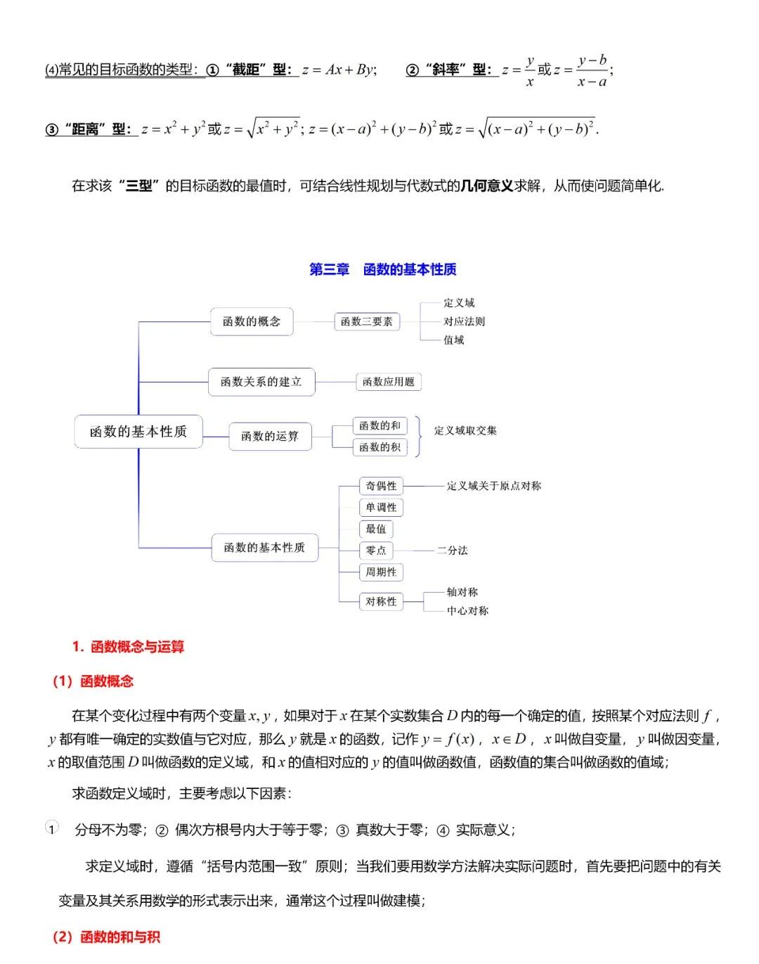 高考数学必考的中难题知识点【知识点+例题】 第11张