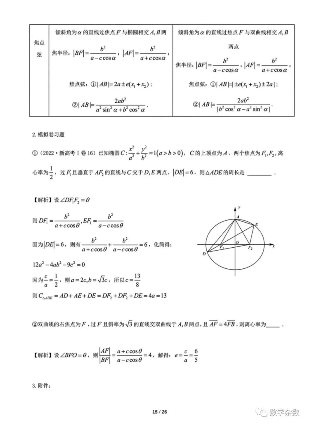 高考数学新教材增加的知识点梳理 第15张