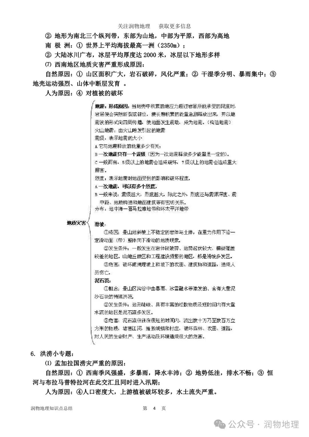 高考地理备考26个常见专题的详细答题模板 第8张