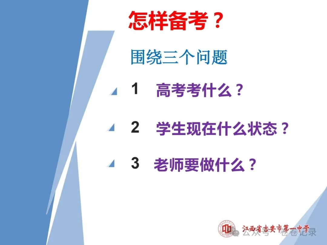 2024.4.2-3江西省高考复习研讨会专家课件(吉安一中)高三数学后阶段复习研讨 第3张