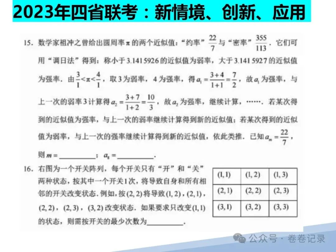 2024.4.2-3江西省高考复习研讨会专家课件(吉安一中)高三数学后阶段复习研讨 第7张