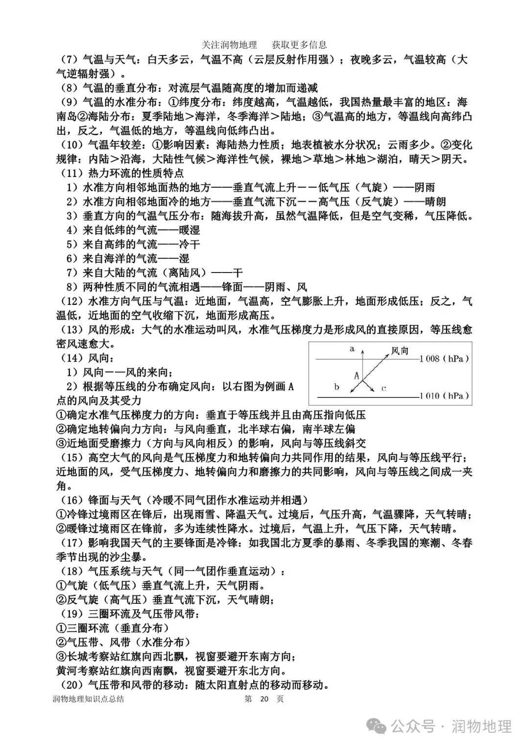 高考地理备考26个常见专题的详细答题模板 第24张