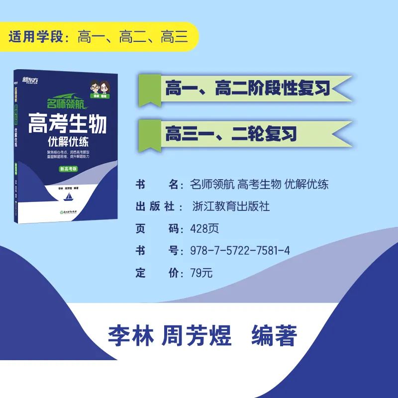 高考生物想拿高分?德叔和煜姐来帮你 第8张