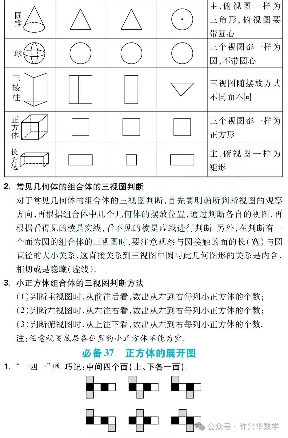 【中考专栏】初中数学.中考数学43个必考知识点归纳总结 第26张