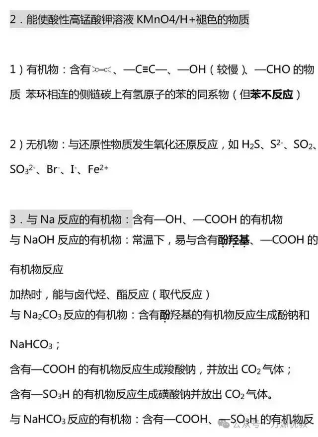 高考迫在眉急,有机化学知识点总结来助力! 第4张