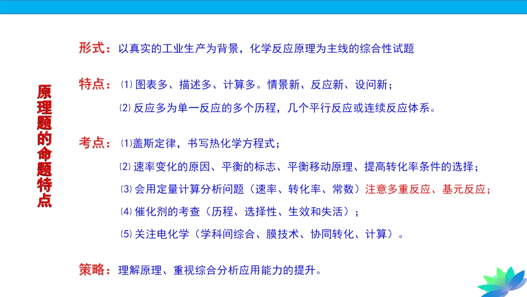 【课件下载】2024高考化学复习的基本原则和方法 第54张