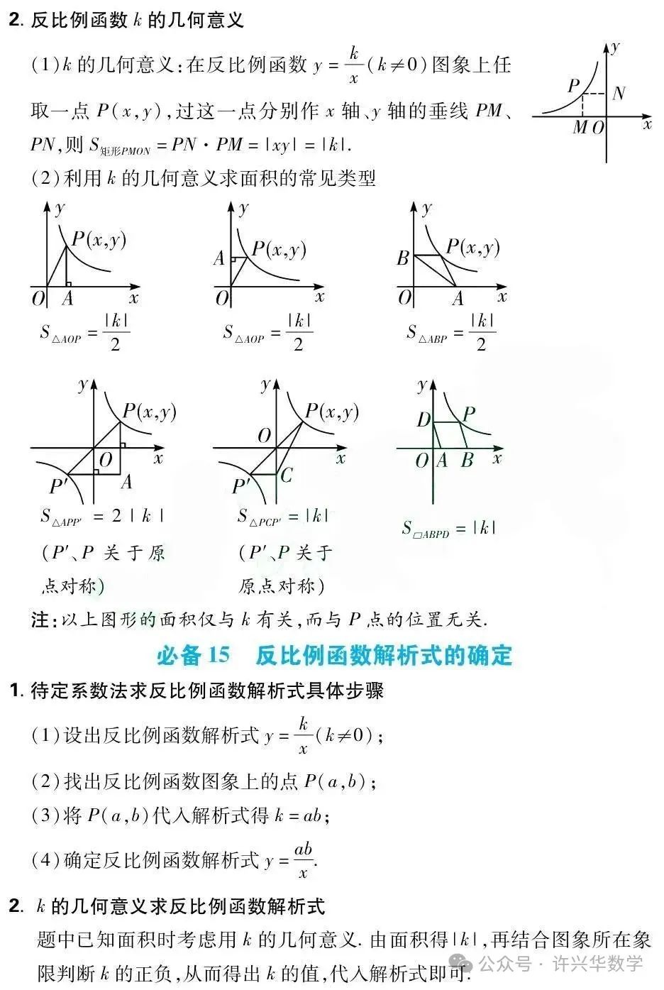 【中考专栏】初中数学.中考数学43个必考知识点归纳总结 第12张