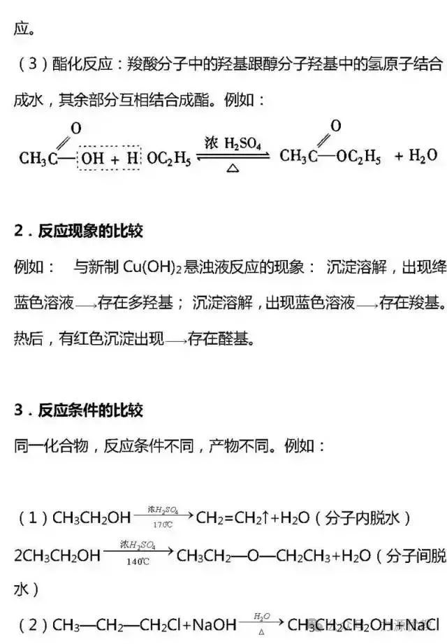 高考迫在眉急,有机化学知识点总结来助力! 第36张