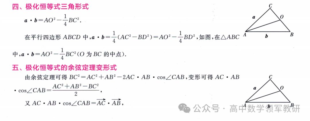 突破新高考42  极化恒等式 第15张