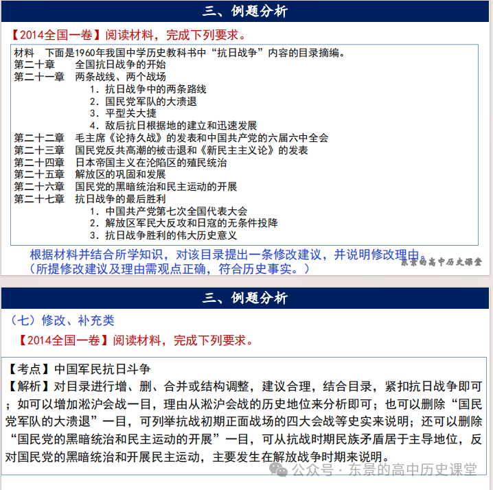 高考专练|高考历史小论文题型分类及答题技巧(下) 第11张