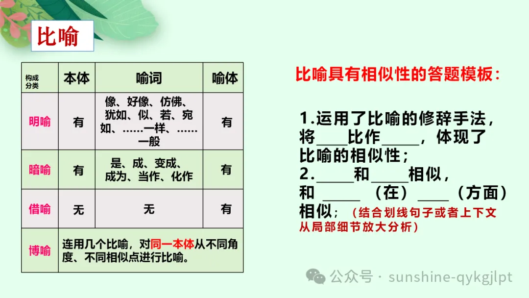 高考语言文字应用知识点题点框架思维导图 第4张