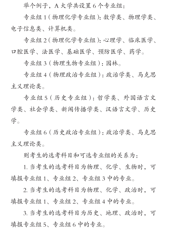 新高考志愿填报模式详解:“专业(类)+院校”&“院校专业组” 第6张