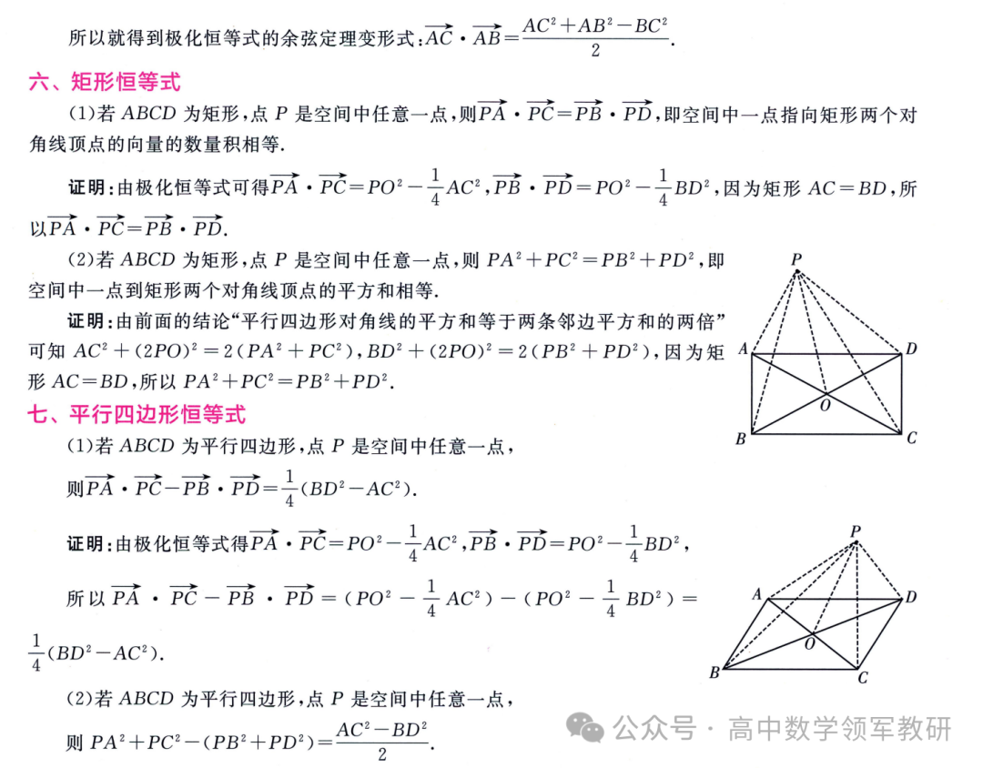 突破新高考42  极化恒等式 第16张