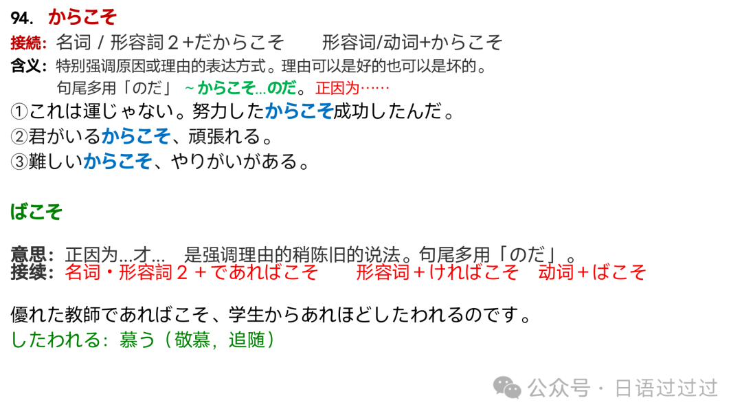 高考日语必背语法3 第14张